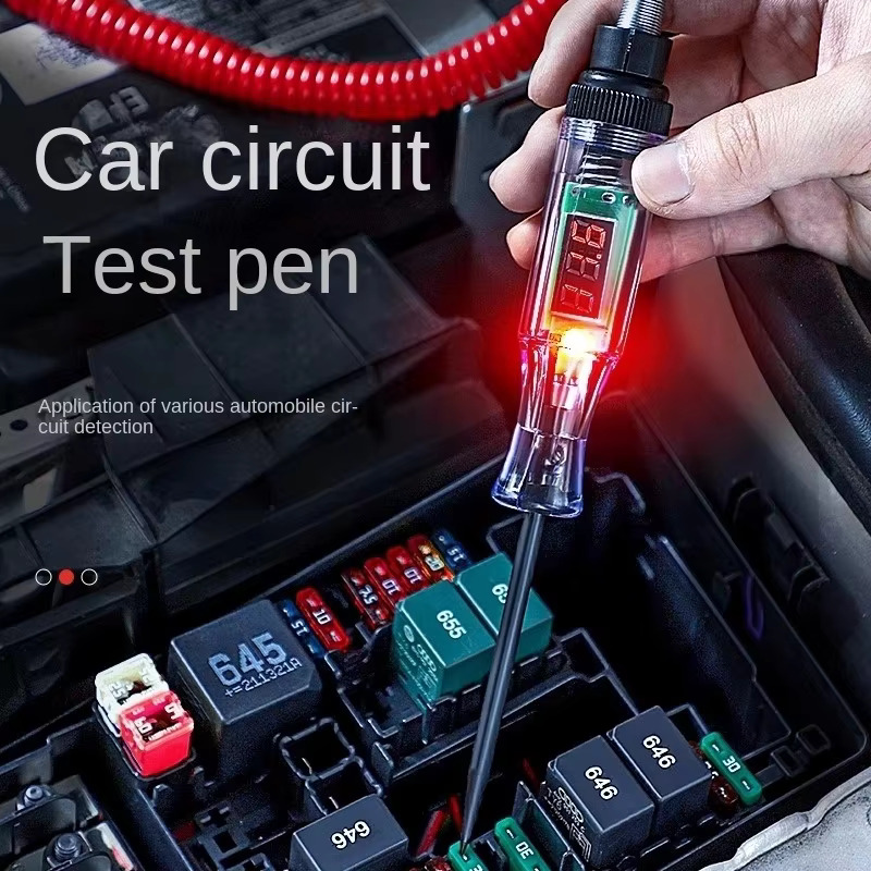 Car Diagnostic Tool - Pena Tester Mobil 5V-120V, Alat Uji