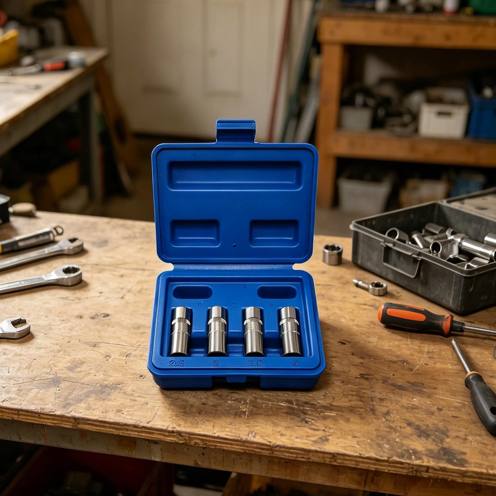 Set Ekstraktor 4 Buah 1/4 Inci - Socket Set ulasan dan harga